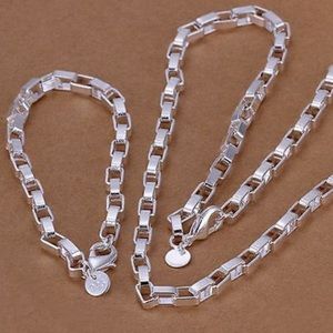 NEW Stamped 925 Sterling Silver Necklace Bracelet